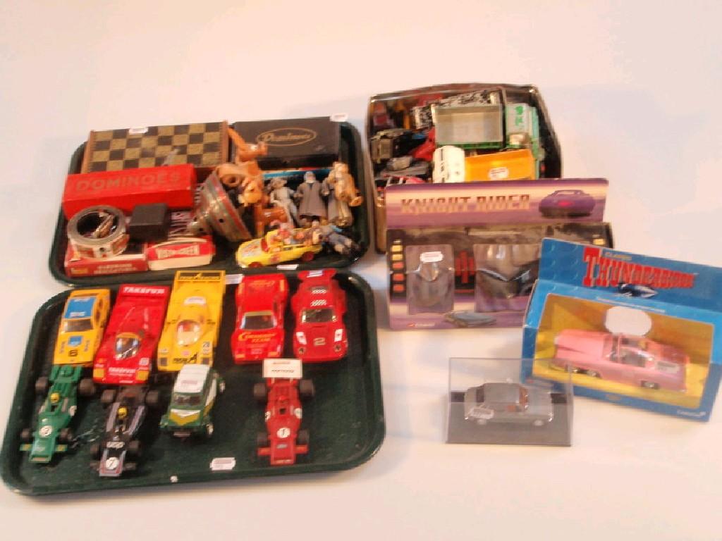 Appraisal: Various die-cast models Star Wars figures travel chess set etc