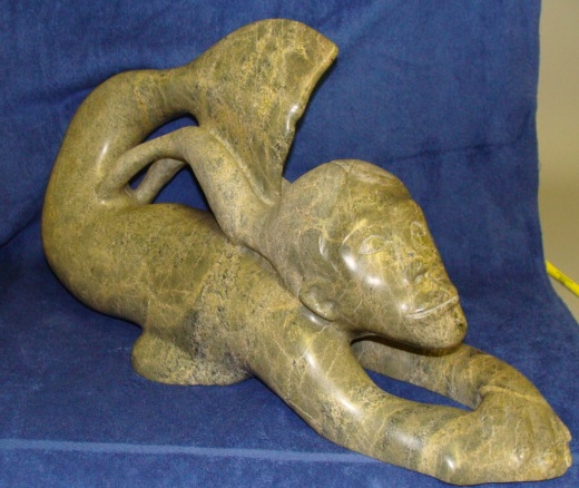 Appraisal: ASHEVAK TUNNILLIE Inuit b Giant Sedna H in