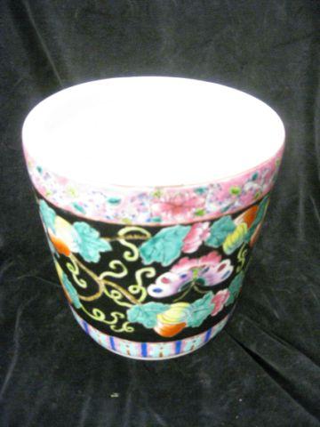 Appraisal: Oriental Porcelain Planter signed floral