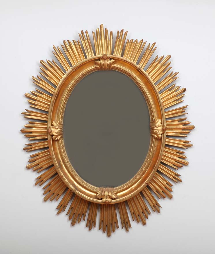 Appraisal: Giltwood Sunburst Mirror Approx x in Estimate -