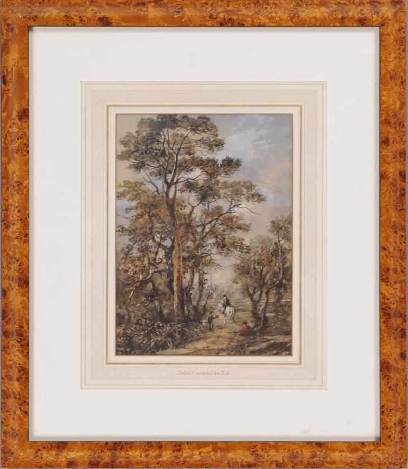 Appraisal: MANNER OF JOHN CONSTABLE TRAVELLER ON HORSEBACK GIVING TO THE