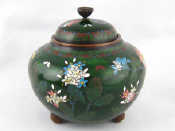 Appraisal: A Chinese cloisonne enamel covered bowl ht cm