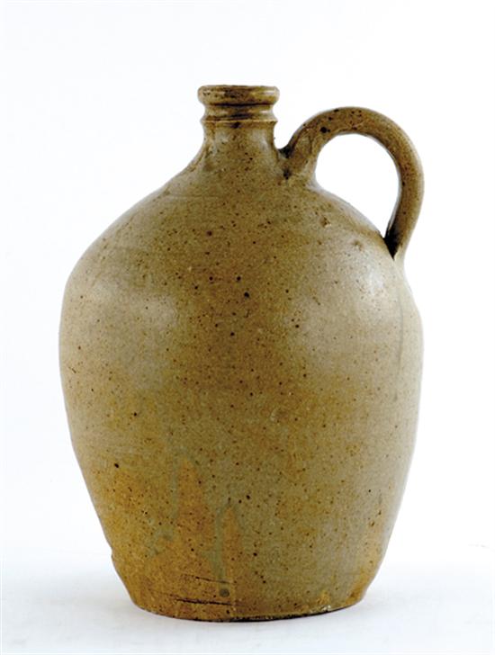 Appraisal: Edgefield District stoneware jug John Landrum Horse Creek South Carolina