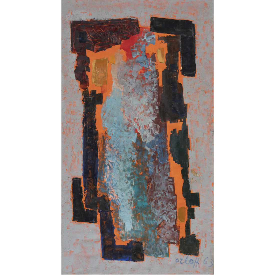 Appraisal: PAINTING ALEXANDER ORLOFF Alexander Orloff Russian - Abstract Composition oil