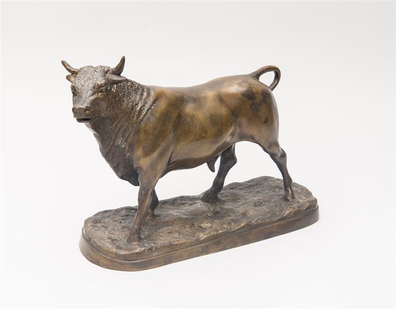 Appraisal: AFTER ISADORE BONHEUR - PRIZE BULL Bronze unsigned x in