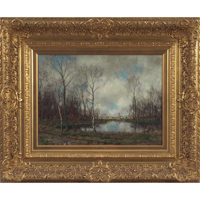 Appraisal: Arnold Marc Gorter Dutch - ''Landscape '' c oil on