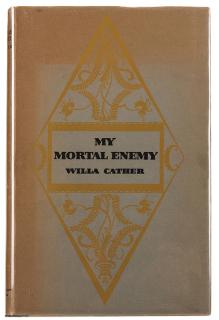 Appraisal: Cather Willa My Mortal Enemy New York Alfred A Knopf