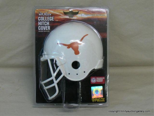 Appraisal: University of Texas Football Truck Hitch Cover - Authorized Collegiate