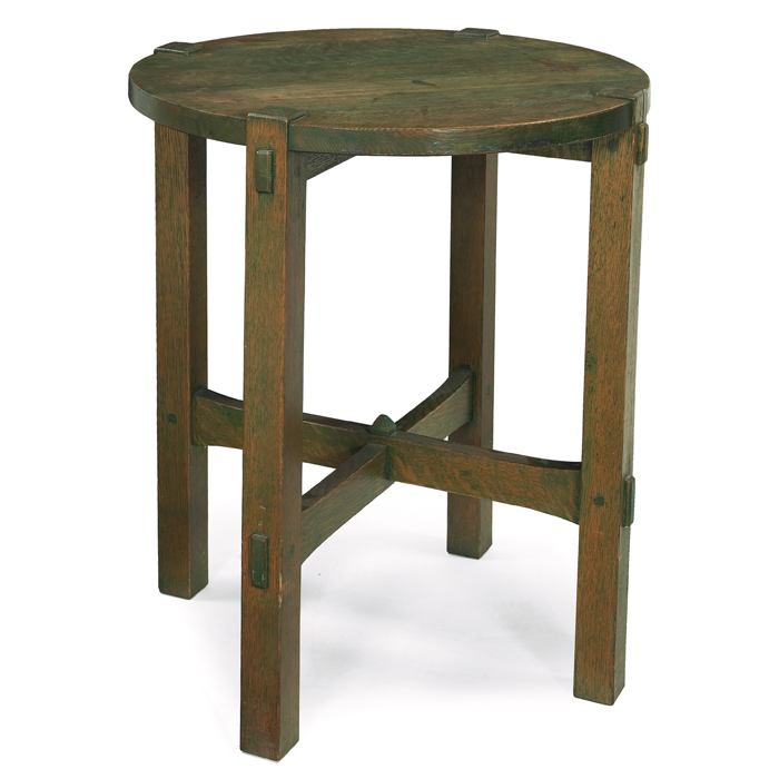 Appraisal: La Hacienda The John L Jerome Collection Gustav Stickley table