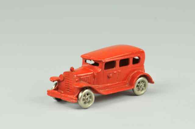 Appraisal: VINDEX PAINTED SEDAN SALESMAN SAMPLE c painted in bright orange