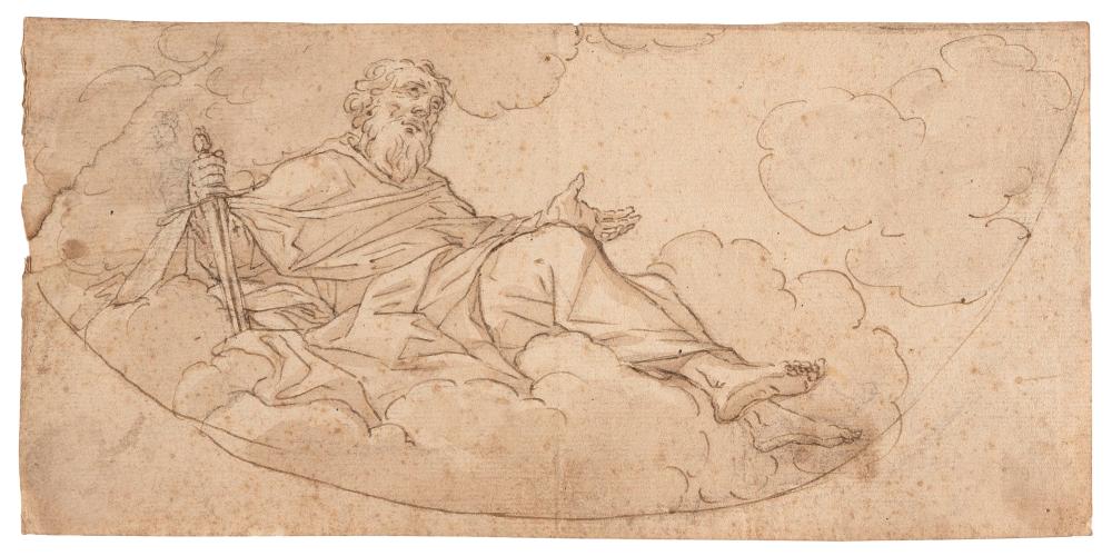 Appraisal: ATTRIBUTED TO GUISEPPE NICCOLO NASINI ITALY - ALLEGORICAL FIGURE WITH