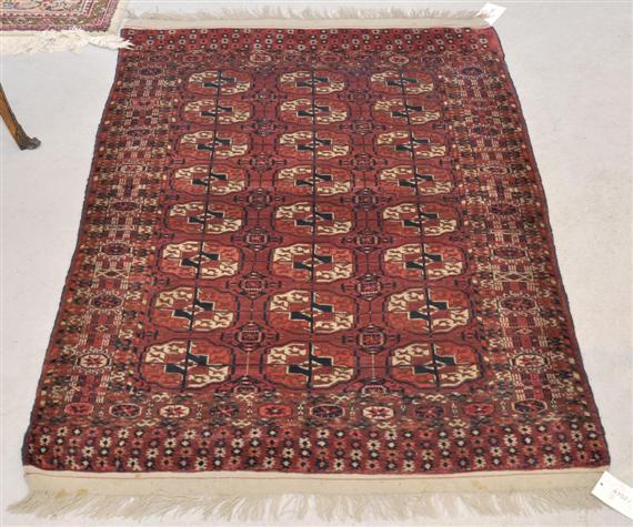 Appraisal: TEKKE BOKHARA CARPET antique In good condition x cm