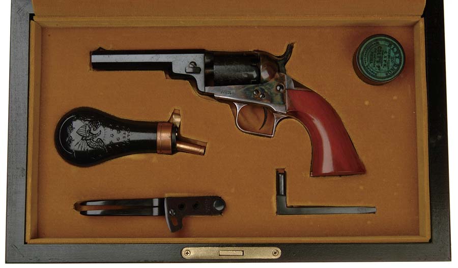 Appraisal: CASED COLT ND GENERATION BABY DRAGOON PERCUSSION REVOLVER Cal SN