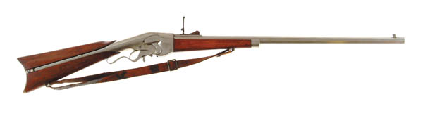 Appraisal: RARE EVANS RIFLE MADE FOR EXHIBITION Cal octagonal bbl The