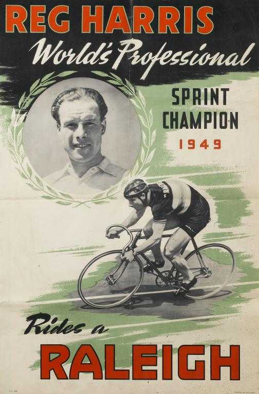 Appraisal: RALEIGH INDUSTRIES LTD REG HARRIS WORLD'S PROFESSIONAL SPRINT CHAMPION RIDES