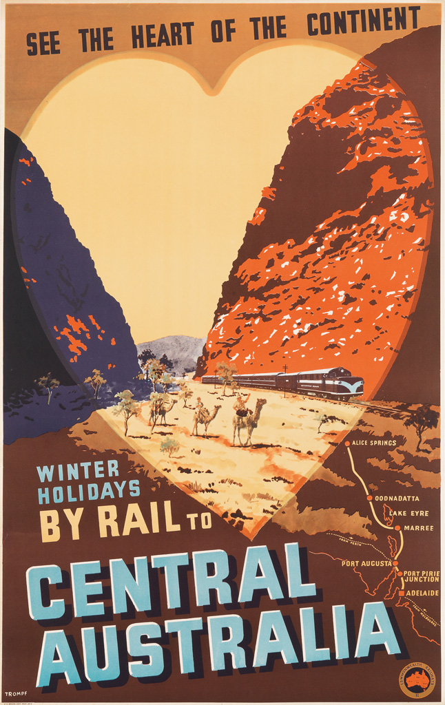 Appraisal: PERCIVAL ALBERT PERCY TROMPF - WINTER HOLIDAY BY RAIL TO