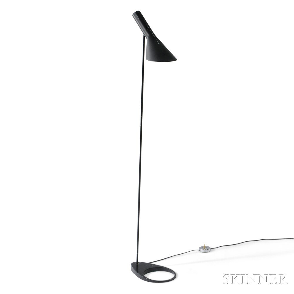 Appraisal: Arne Jacobsen AJ Visor Floor Lamp Metal Manufactured by Louis