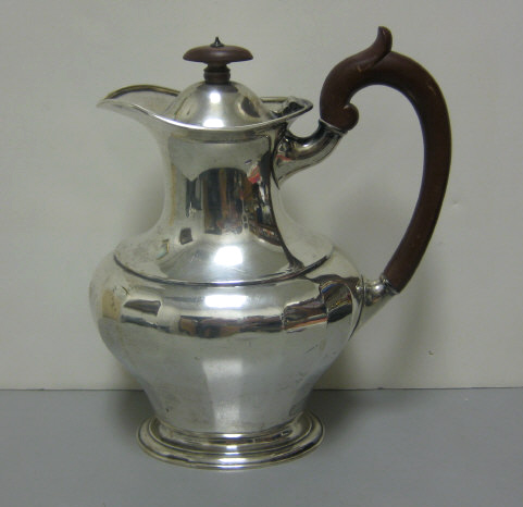 Appraisal: MARTIN HALL CO LTD SHEFFIELD George V English silver coffee