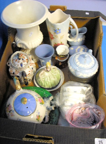 Appraisal: A Collection of Pottery to Include Beswick Capana Urn Radford