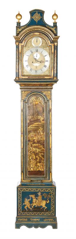 Appraisal: A GEORGE III CHINOISERIE LONGCASE CLOCK BY SPENCER PERKINS CIRCA