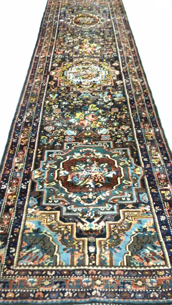 Appraisal: Baktiari Long Rug Central Persia second quarter th century the