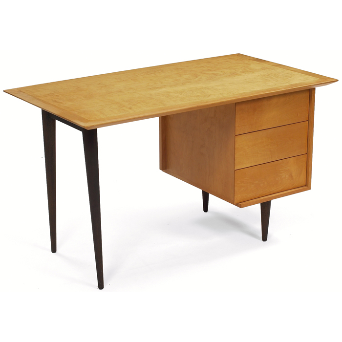 Appraisal: Florence Knoll single pedestal desk