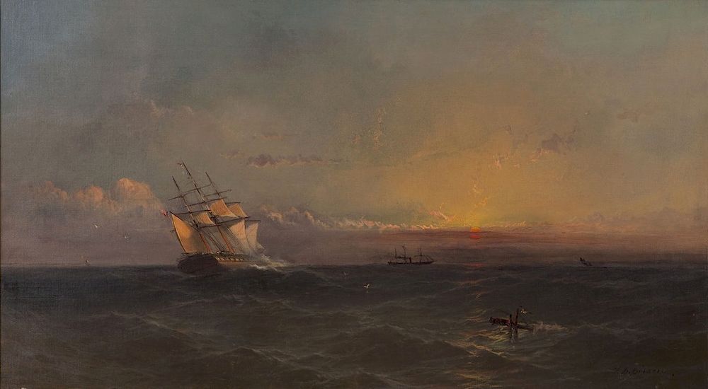 Appraisal: FRANKLIN D BRISCOE - The Age of Sail and Steam