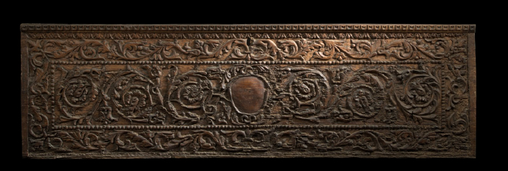 Appraisal: Italian Walnut Architectural Element late th century in the Renaissance