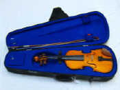 Appraisal: A small child's size violin length cm with bow and