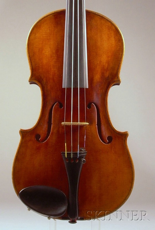 Appraisal: American Violin Albert Nordman Ann Arbor signed internally MADE BY