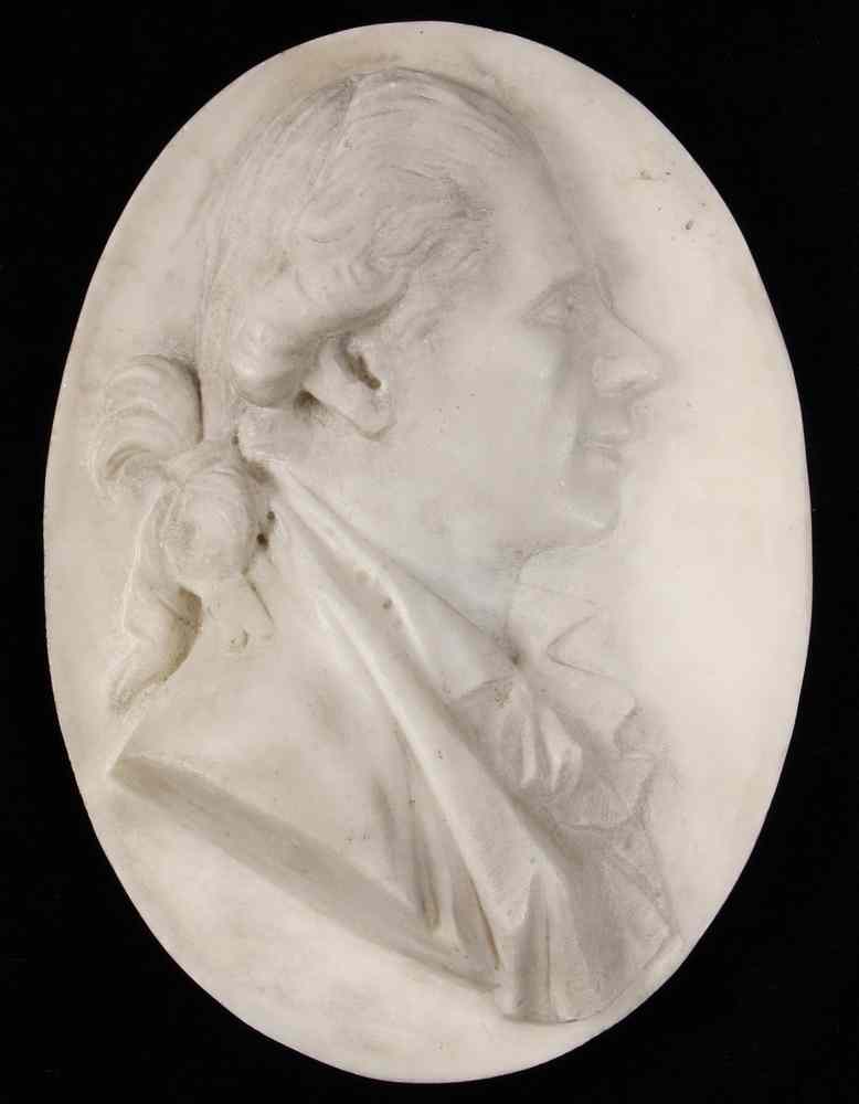 Appraisal: PORTRAIT RELIEF- of a man unattributed French late th century