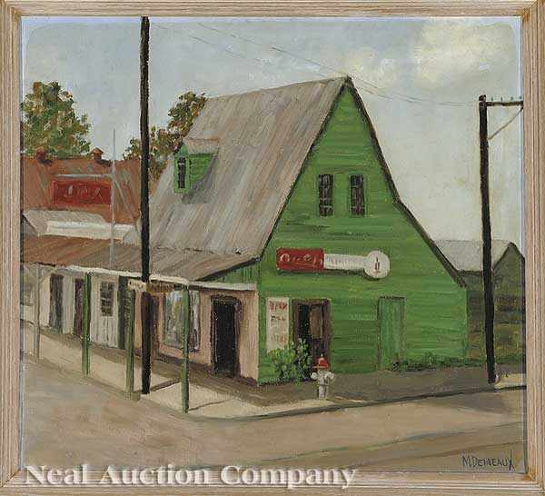 Appraisal: Marie Elizabeth Demeaux American New Orleans b Little Napoleon House