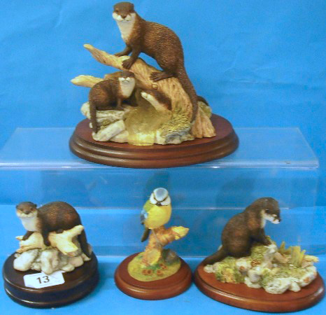 Appraisal: A Collection of Border Fine Arts Sculptures to Include Wildlife