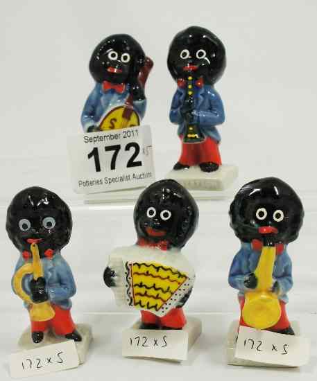 Appraisal: A set of Wade Golly Musicians Made for Robertsons Jam