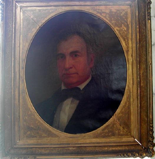 Appraisal: American School th Century Portrait of a Gent oil on