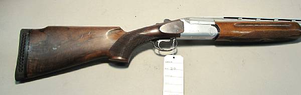 Appraisal: A gauge B Castellani single barrel boxlock trap gun Serial