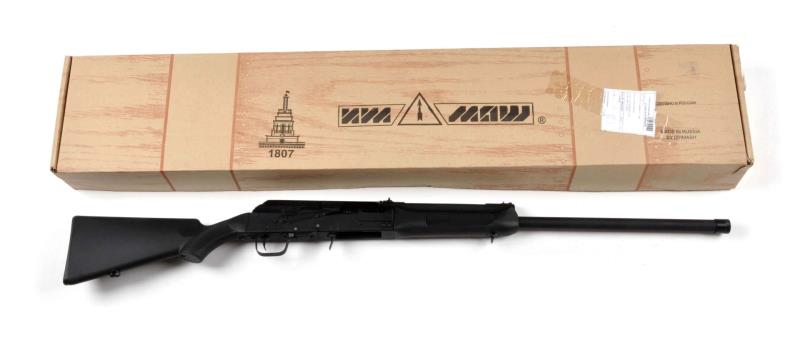 Appraisal: Boxed Saiga Semi-Automatic Shotgun Serial H This is a military