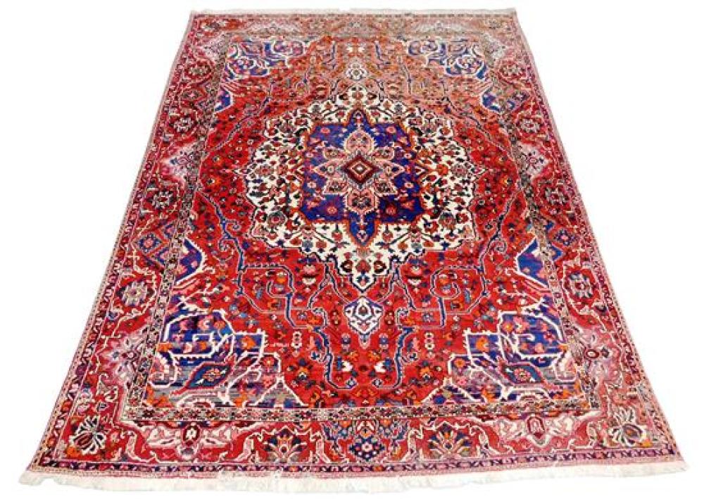 Appraisal: RUG Modern Persian style ' x ' Bakhtiari wool on