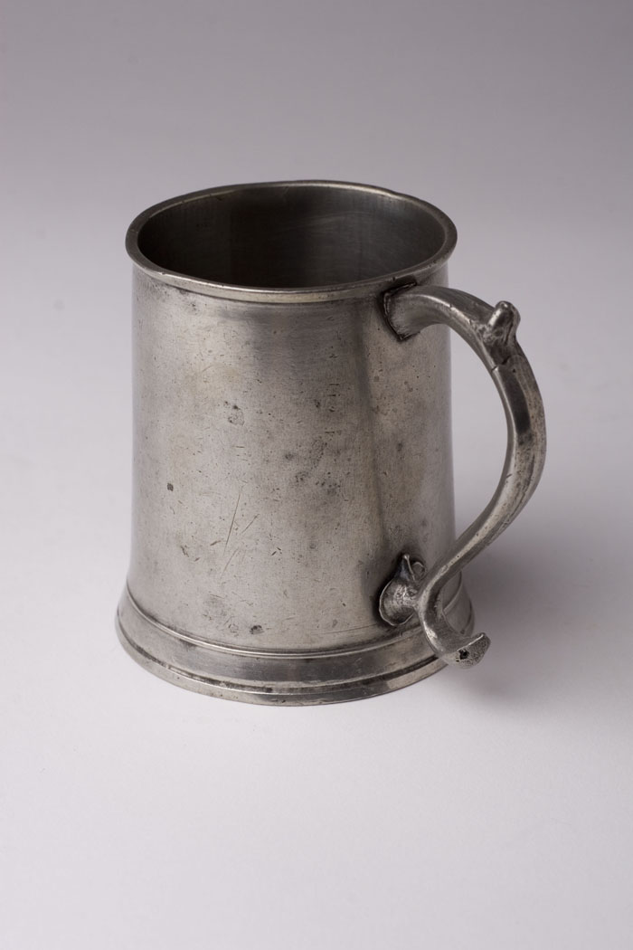 Appraisal: PEWTER MUG ATTRIBUTED TO THOMAS DANFORTH BOARDMAN - OR SAMUEL