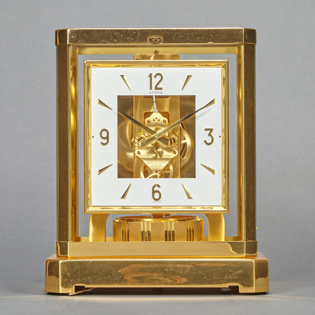 Appraisal: Jaeger-LeCoultre Atmos Clock Within a glass case Height inches cm