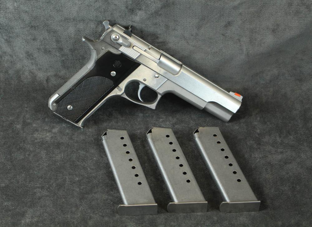 Appraisal: SMITH AND WESSON MODEL DOUBLE ACTION SEMI AUTOMATIC PISTOL ACP