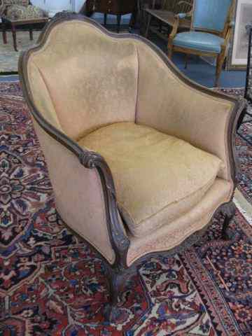 Appraisal: Victorian Chair carved trim