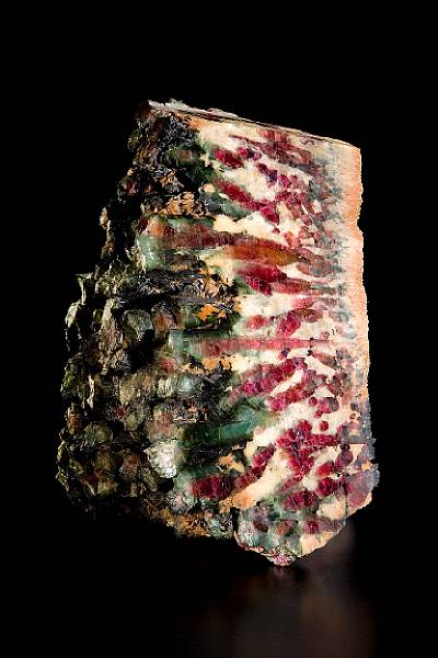 Appraisal: Tourmaline in Matrix Namibia A large specimen revealing a fascinating