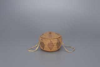 Appraisal: Lillooet Dome Top Yarn Basket Lillooet People Lillooet Dome Top