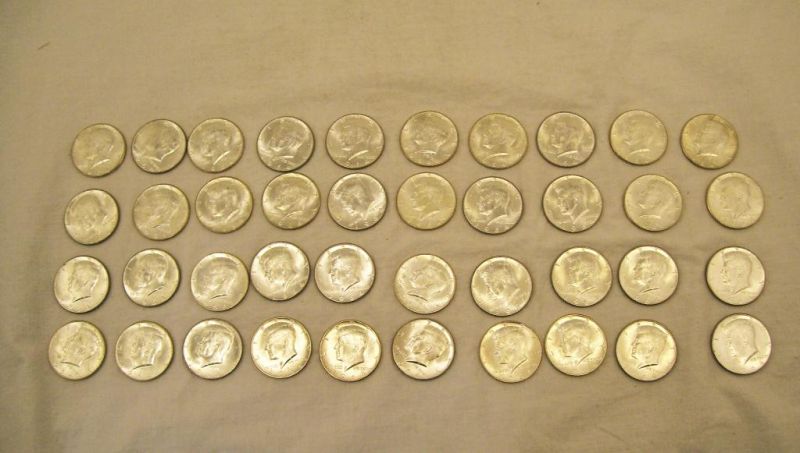 Appraisal: - Silver Kennedy Dollars