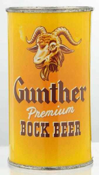 Appraisal: Gunther Bock Beer Flat Top Beer Can - Near perfect