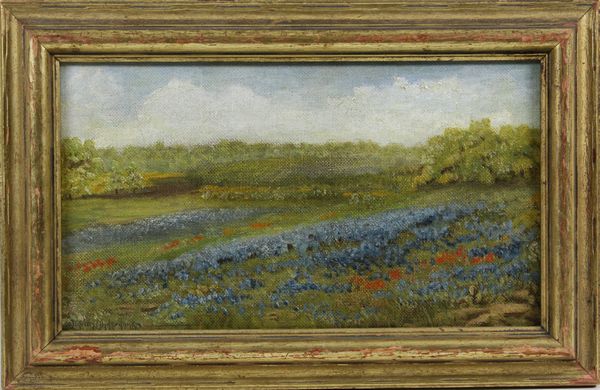 Appraisal: Julian Onderdonk American - blue bonnet o b x x