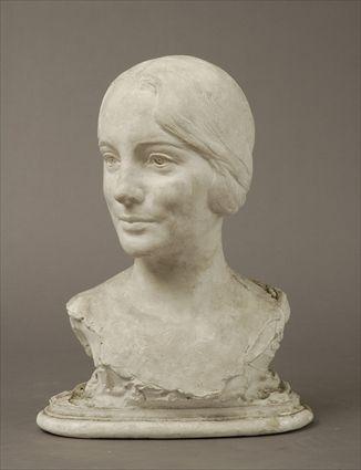 Appraisal: Plaster Cast of a Bust of a Woman x in