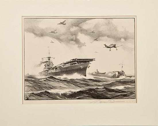 Appraisal: American military prints Irwin D Hoffman New York - THE