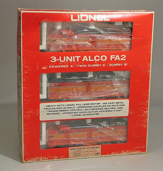 Appraisal: Boxed Lionel unit Alco Diesel Lot features a - SP